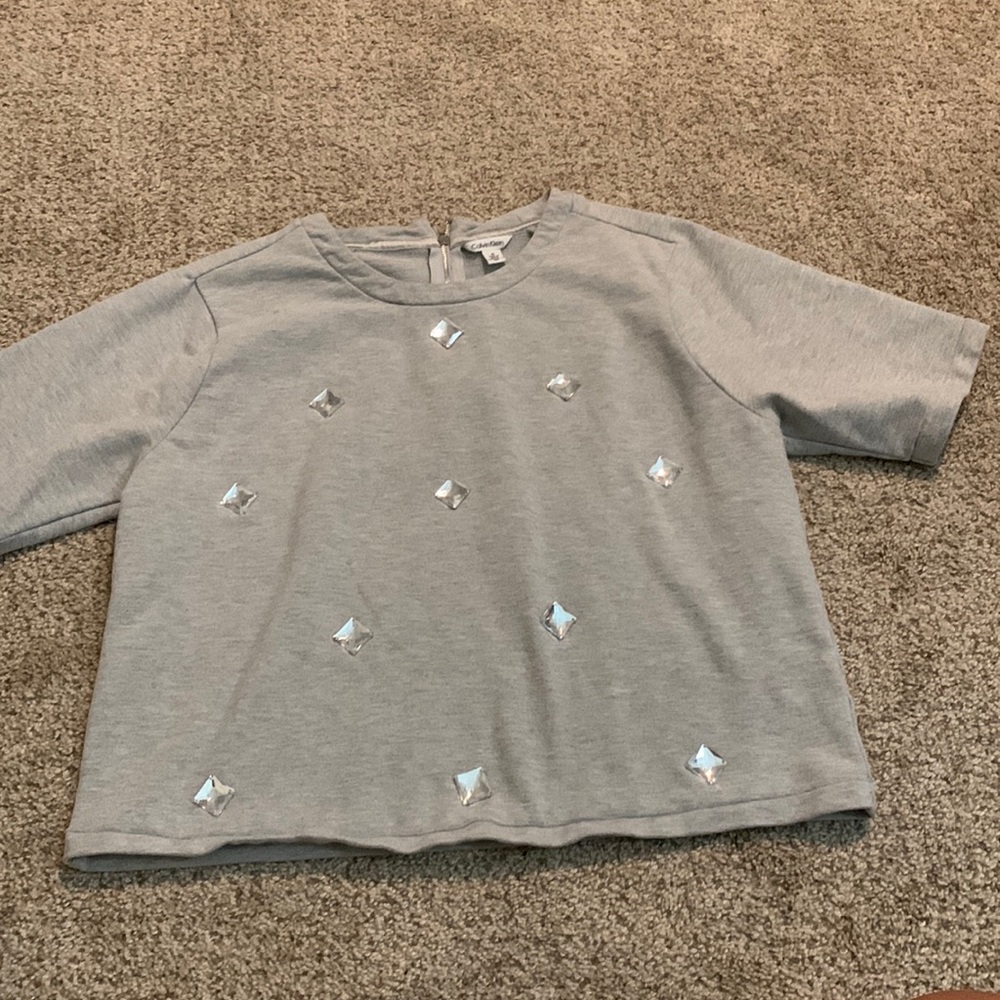 Diamond Calvin Klein Cropped Top